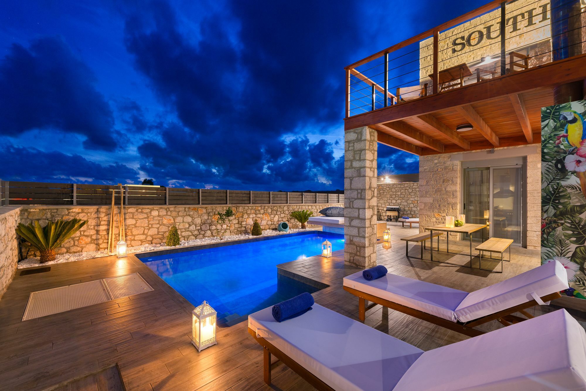 Southrock Villas Lakhania Luaran gambar